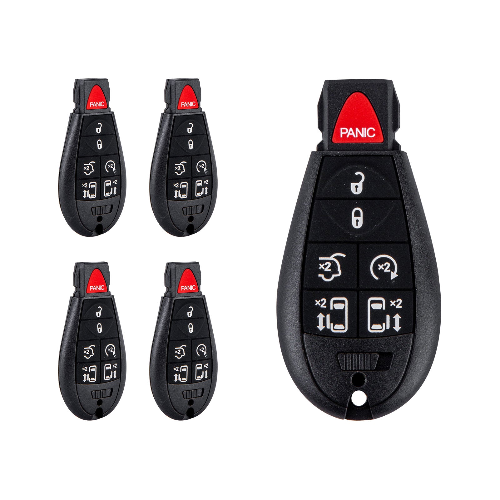 Dodge Grand Caravan Remote Key Fob - FOBIK IYZ-C01C M3N5WY783X - 433MHz ID46