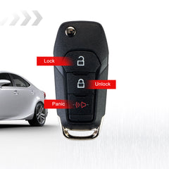 Smart Proximity Keyless Entry Car Remote Uncut Ignition Flip Key Fob for 2015-2019 Ford F-150 F250 F350 FCC ID: N5F-A08TAA KR-F3SC Smart Proximity Keyless Entry Car Remote Uncut Ignition Flip Key Fob for 2015-2019 Ford F-150 F250 F350 FCC ID: N5F-A08TAA KR-F3SC