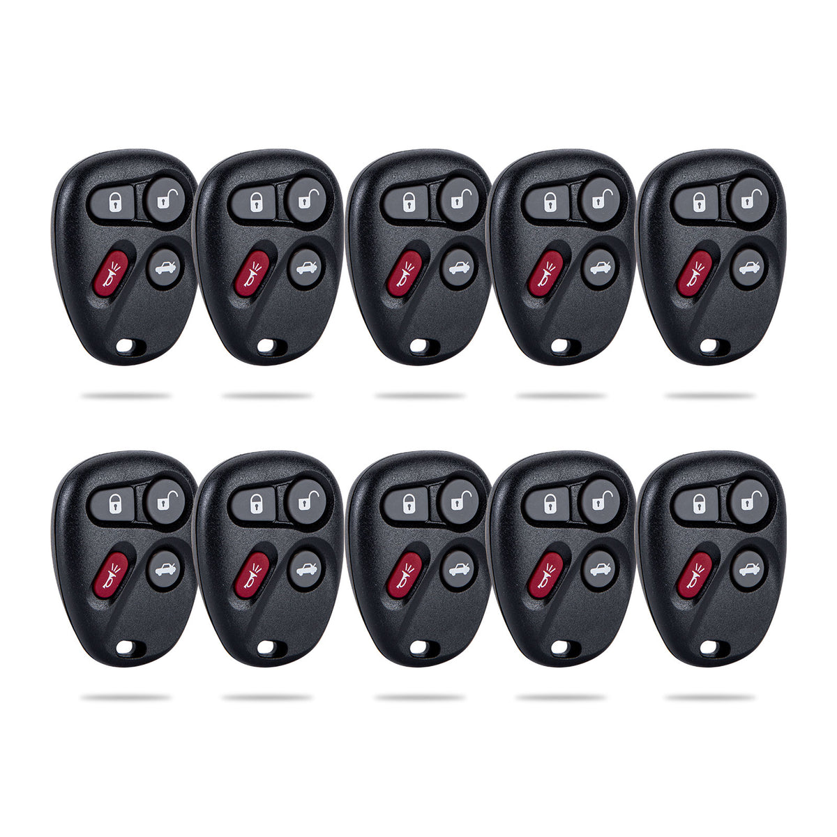 Key Fob Keyless Entry Remote fits 2001-2005 Impala Monte Carlo Lesabre Compatible with 25695954 25695955 25695966 FCC ID: KOBLEAR1XT Wholesale KR-C4RD-10