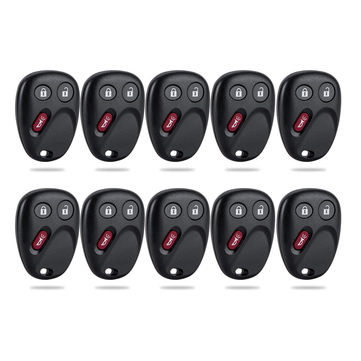 3 Buttons Keyless Entry Remote Car Key Fob Replacement for 2003-2006 Cadillac Escalade 2005-2006 Chevrolet Equinox LHJ011 Wholesale KR-C3RB-10