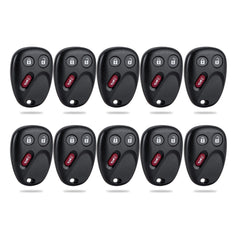 3 Buttons Keyless Entry Remote Car Key Fob Replacement for 2003-2006 Cadillac Escalade 2005-2006 Chevrolet Equinox LHJ011 Wholesale KR-C3RB-10