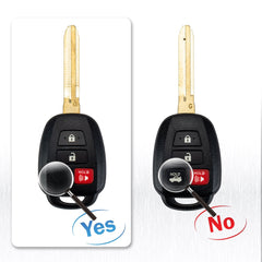 3 Buttons Replacement for New Keyless Entry Remote Car Key for 2012-2016 Prius C That Use HYQ12BDM with G Chip Wholesale KR-T3SB-10