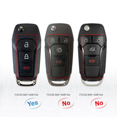 Smart Proximity Keyless Entry Car Remote Uncut Ignition Flip Key Fob for 2015-2019 Ford F-150 F250 F350 FCC ID: N5F-A08TAA KR-F3SC-05