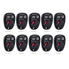 3 Buttons Car Key Fob Keyless Control Entry Remote for 2002 - 2007 Trailblazer Envoy 2004 - 2007 Buick Rainier MYT3X6898B KR-C3RE02 Tahoe Sierra Suburban Silverado Yukon Wholesale KR-C3RC-10