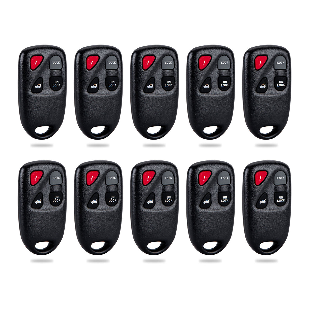 4 Buttons Keyless Entry Remote Control Car Key Fob Clicker for 2003-2005 Mazda 6 Replacment with KPU41805 Model 41805  Wholesale KR-M4RA-10