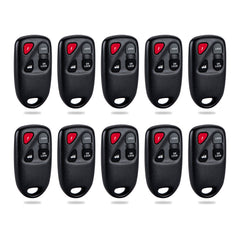 4 Buttons Keyless Entry Remote Control Car Key Fob Clicker for 2003-2005 Mazda 6 Replacment with KPU41805 Model 41805  Wholesale KR-M4RA-10