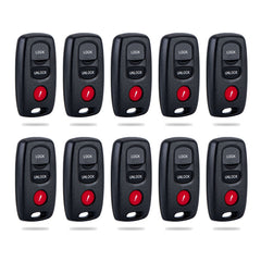 3 Buttons Car Key Fob Keyless Entry Remote Replacement for 2007 2008 2009 Mazda 3 FCC ID:KPU41794 Wholesale KR-M3RA-10