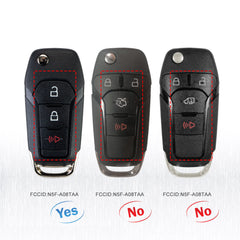 Smart Proximity Keyless Entry Car Remote Uncut Ignition Flip Key Fob for 2015-2019 Ford F-150 F250 F350 FCC ID: N5F-A08TAA KR-F3SC