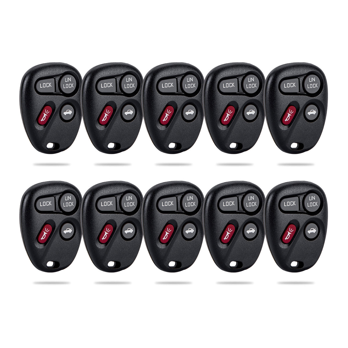 Copy of Keyless Entry Remote Control Car Key Fob Replacement for 2002-2007 Trailblazer GMC Envoy 2003 - 2008 Isuzu Ascender MYT3X6898B Wholesale KR-C4RF-10