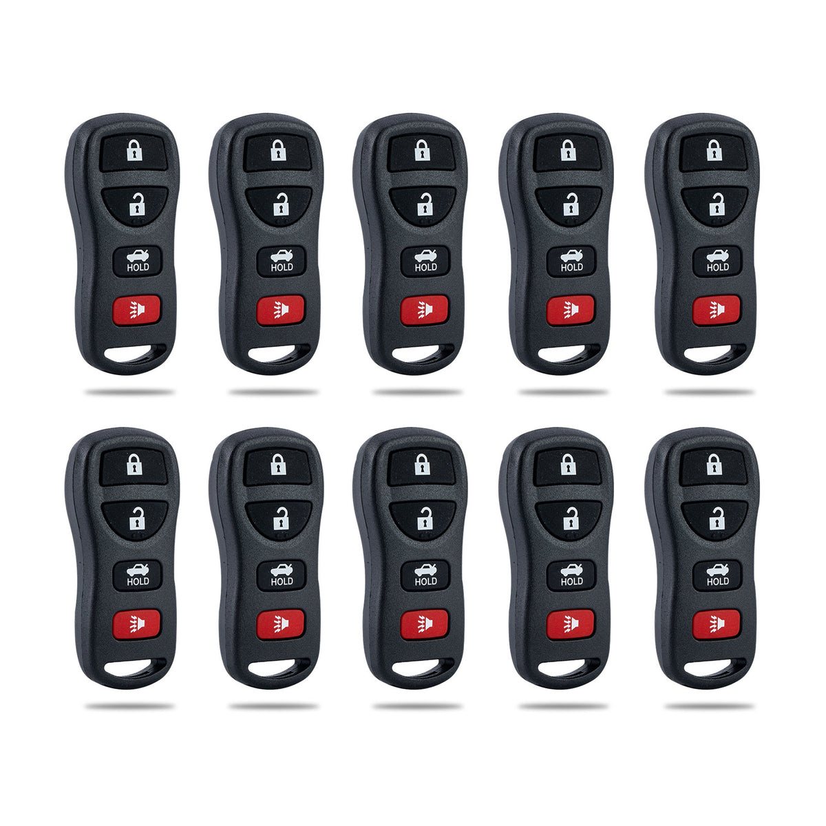 Replacement for 2002-2006 Altima and 2002-2006 Maxima Key Fob with DIY Instructions KBRSTU15 KR-N4RA-10