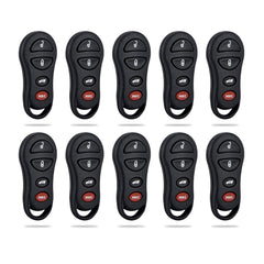 Car Key Fob Keyless Control Entry Remote GO43VT13T 4 Button Vehicles Replacement Compatible with Chrysler 300M 1999-2004 Remote Wholesale KR-D4RD-10