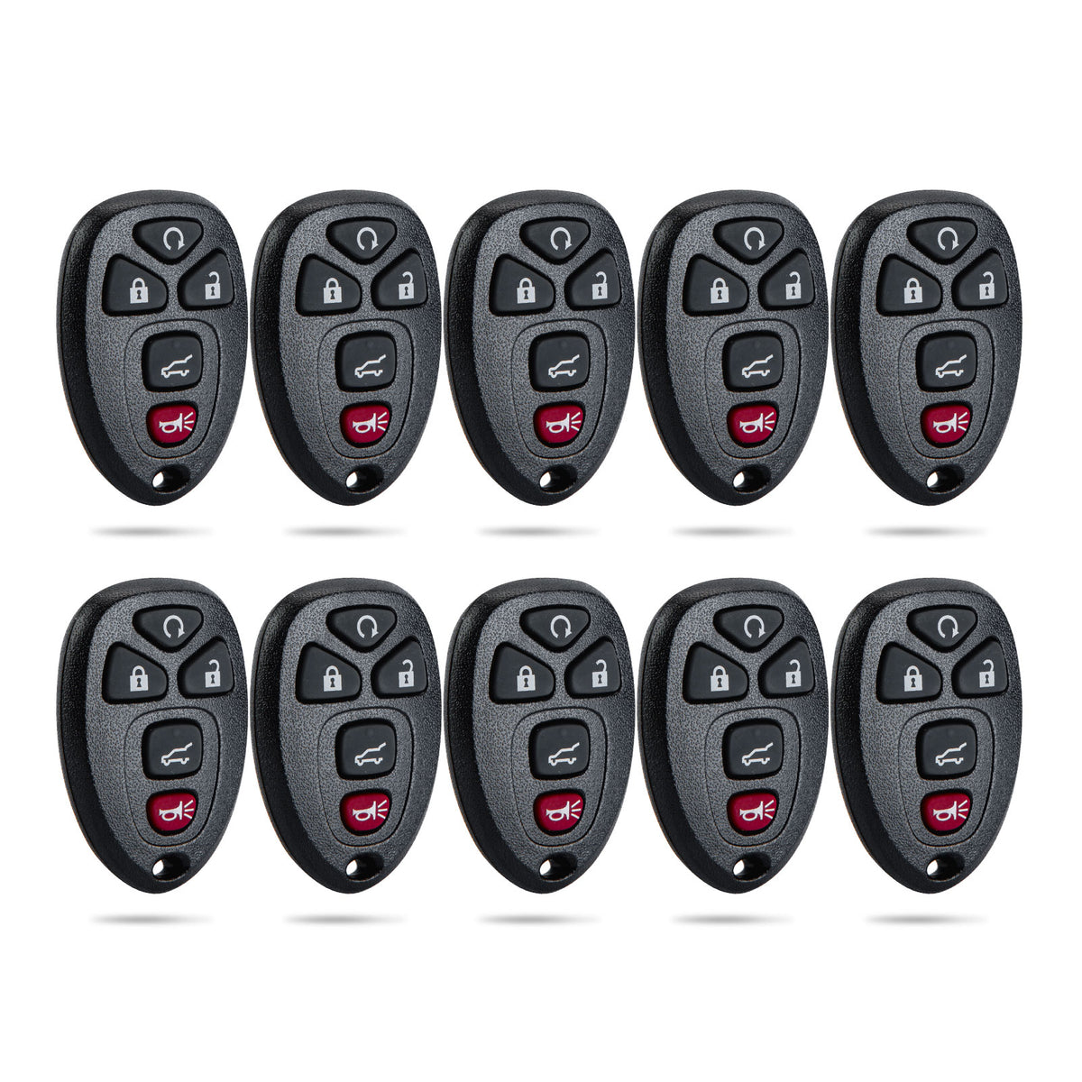 Keyless Entry Remote Control Car Key Fob Replacement for 2007 -2009 Pontiac Torrent 2006 - 2009 Equinox 2008 - 2010 Saturn Vue OUC60270 OUC60221 Wholesale KR-C5RL-10