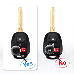 3 Buttons Replacement for New Keyless Entry Remote Car Key for 2012-2016 Prius C That Use HYQ12BDM with G Chip KR-T3SB-05