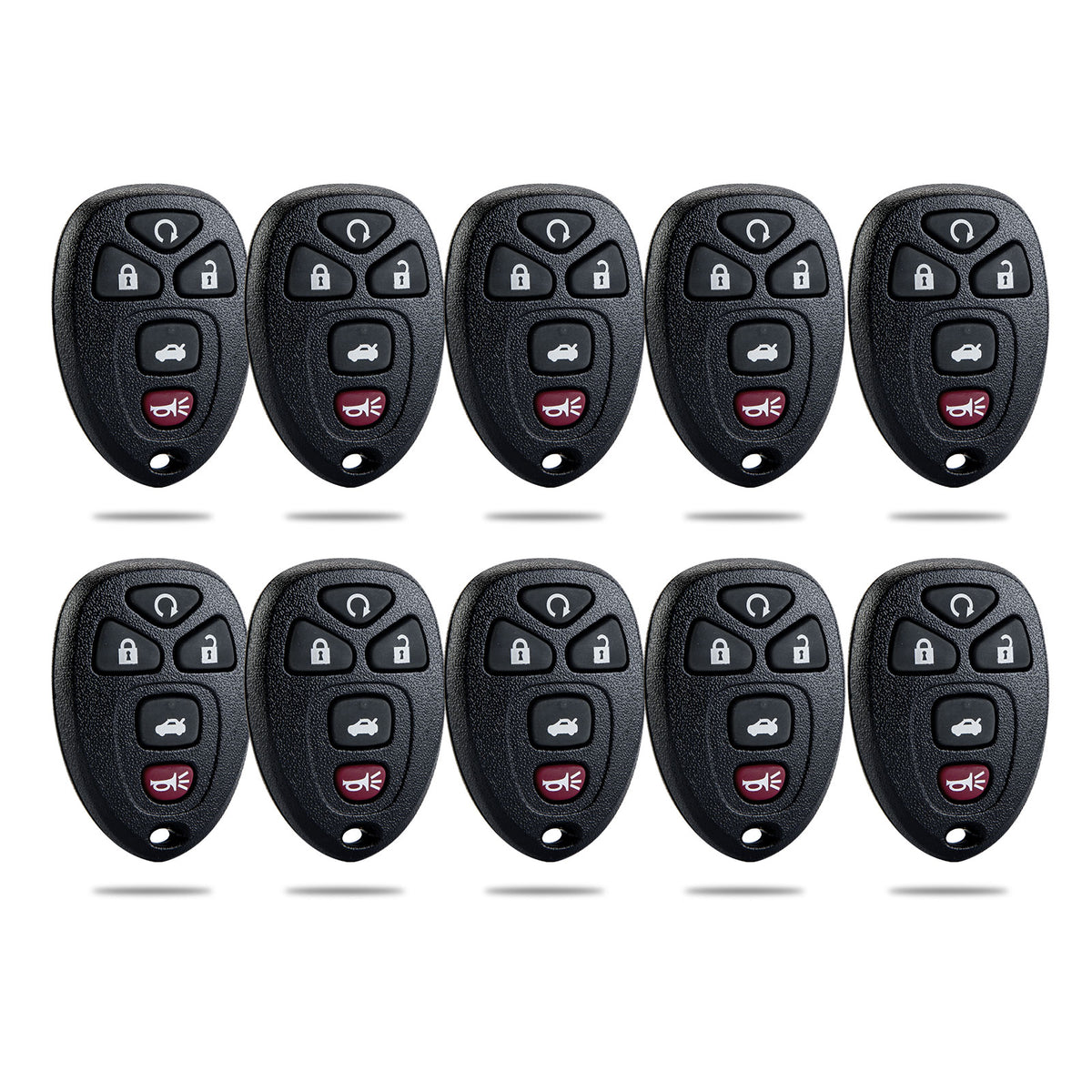 5 Buttons Keyless Entry Remote Control Car Key Fob Replacement for 2006-2013 Impala OUC60270 Wholesale  KR-C5RA-10