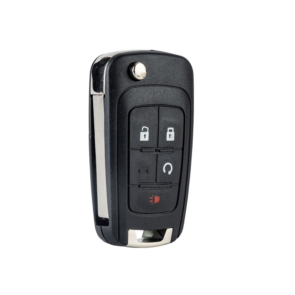 Keyless Remote Flip Car Key Fob for 2010-2019 GMC Terrain 2014-2018 Buick Encore FCC ID:OHT01060512 4 Buttons  KR-C4SC