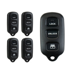 New Replacement for Toyota Compatible with 1999-2009 4 Runner,2001-2008 Sequoia Keyless Entry Remote Car Key Fob HYQ12BAN, HYQ12BBX, HYQ1512Y Wholesale KR-T4RB-05