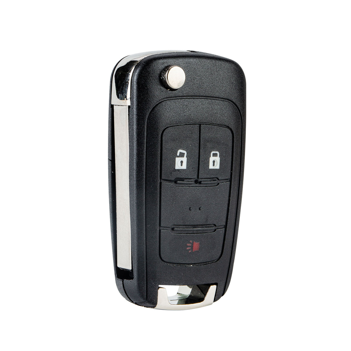 3-BTN Smart Proximity Insert Car Key Fob Keyless Entry Remote Flip fits 2010-2017 Chvylet Equinox 2012-2017 Sonic 2010-2017 GMC Terrain FCC ID: OHT01060512 KR-C3SA