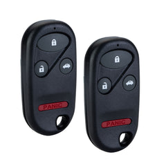 4 Buttons Keyless Entry Remote Control Car Key Fob Replacement for 1998 - 2002 Honda Accord KOBUTAH2T  KR-H4RB