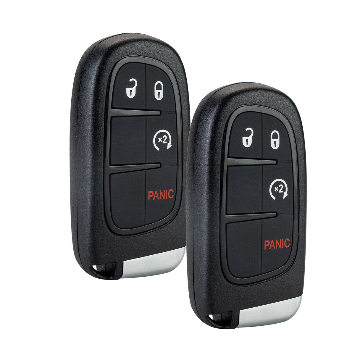 Replacement Keyless Entry Smart Key fob Compatible with 2013 - 2019 Dodge Ram 1500 2500 3500 GQ4-54T (4 Button Remote Start) 433Mhz KR-D4RG-05