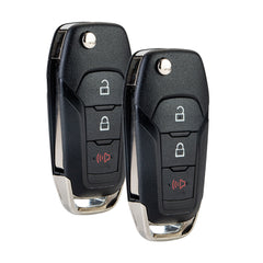 Smart Proximity Keyless Entry Car Remote Uncut Ignition Flip Key Fob for 2015-2019 Ford F-150 F250 F350 FCC ID: N5F-A08TAA KR-F3SC