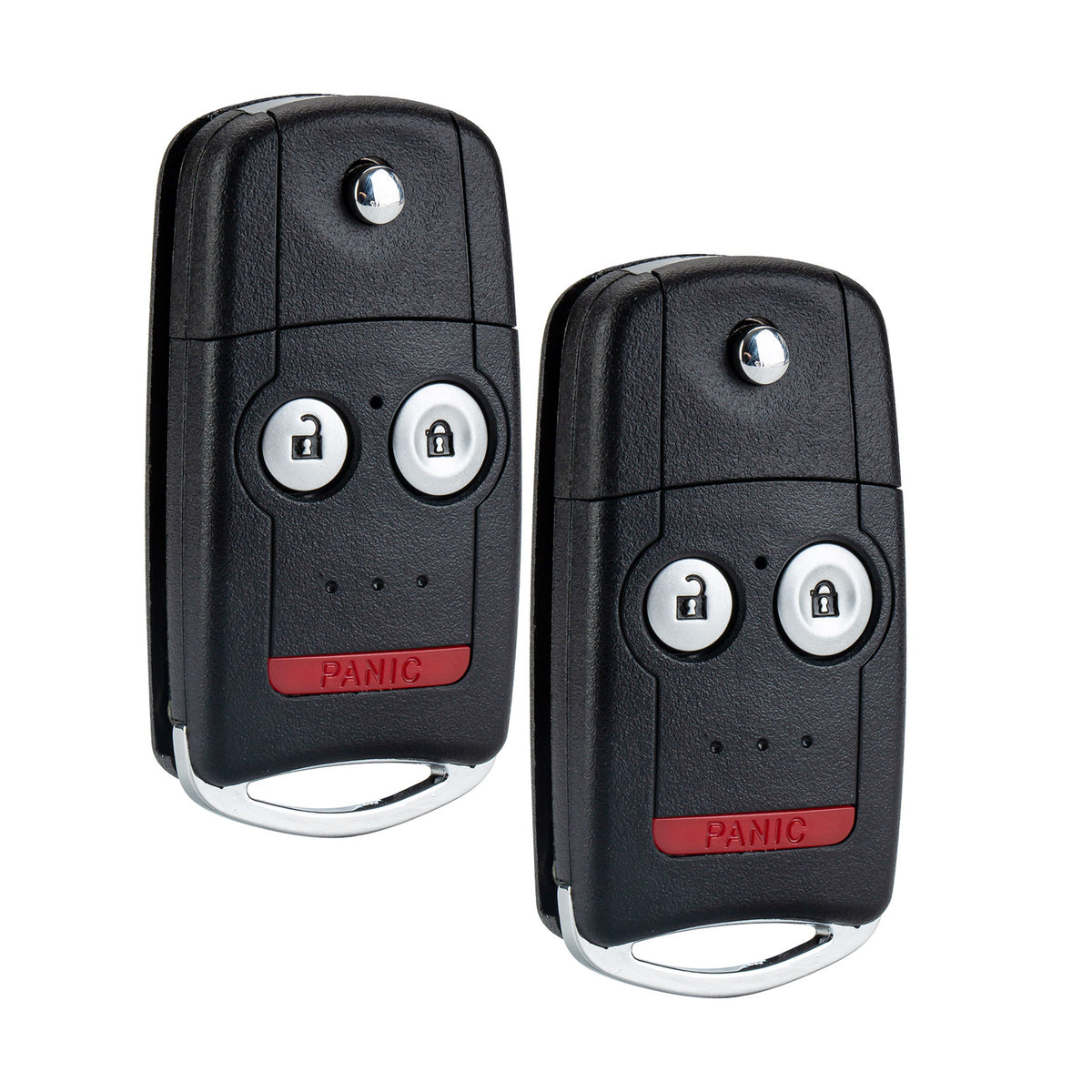 3 Buttons Keyless Entry Remote Key Fob Replacement for Honda Acura MDX 2007-2013/RDX 2007-2013 Ignition Car Flip Remote Replacement FCC ID: N5F0602A1A KR-A3SA