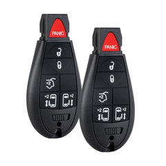 6 buttons New Replacement Car Key Fob Keyless Entry Remote for Country Caravanwith FCC ID: IYZ-C01C or M3N5WY783X KR-D6RA