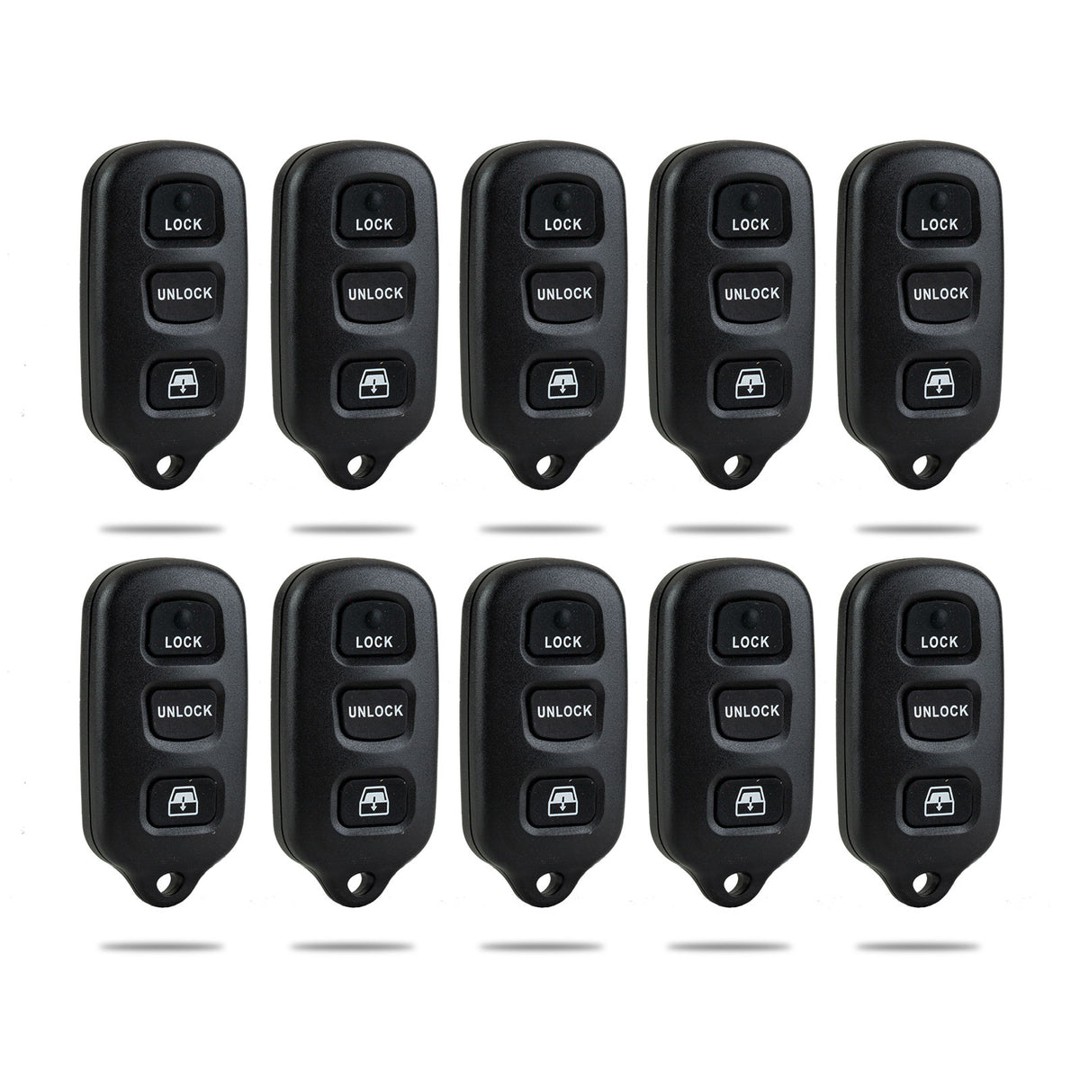 New Replacement for Toyota Compatible with 1999-2009 4 Runner,2001-2008 Sequoia Keyless Entry Remote Car Key Fob HYQ12BAN, HYQ12BBX, HYQ1512Y Wholesale KR-T4RB-10