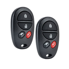 New Replacement for Keyless Entry Remote Key Fob for 2008-2016 Sequoia 2007-2015 Highland FCC ID:GQ43VT20T 4 Buttons  KR-T4RC