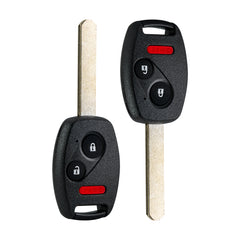 3 Button Keyless Entry Remote Control Uncut Car Ignition Chip Key Fob Replacement for Selected Honda Model FCC ID: OUCG8D-380H-A KR-H3SA