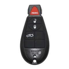 4 Button Car Key Fob Remote Replacement for 2009 -2012 Dodge Ram 1500 2500 3500 IYZ-C01C or M3N5WY783X   KR-D4RB