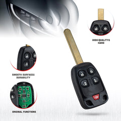 5 Button Keyless Entry Remote Key Fob Clicker Fits for for 2011-2014 Honda Odyssey N5F-A04TAA Wholesale KR-H5SA-10