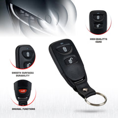 3 Button Keyless Remote Key Fob Replacement for 2011-2013 Sorrento 2006-2011 Rio PINHA-T036 KR-K3RC