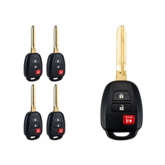 Wholesale Car Key Fob Keyless Entry Remote Control Replacement for Selected Toyota Corolla Car Models Fits for FCC ID:GQ4-29T G Chip   KR-T3SD-05