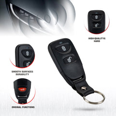 3 Buttons Car Key Fob For 2007 - 2012 Hyundai Santa Fe Remote PINHA-T038 SKU: KR-K3RE-05