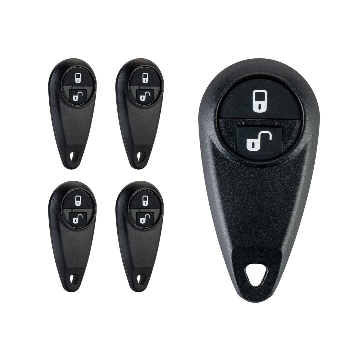 2-Button Car Key Fob Keyless Entry Remote Combo fits 2005-2008 Forester 2005-2007 Impreza NHVWB1U711 KR-G2RB-05