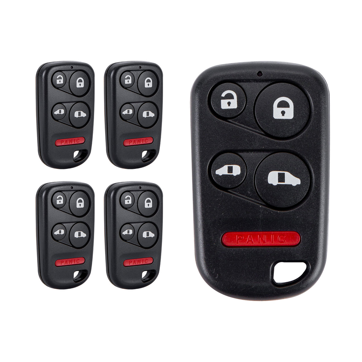 5-Button Smart Keyless Car Key Fob Remote Compatible with 2001-2004 Honda Odyssey with Power Sliding Doors FCC ID:OUCG8D-440H-A Wholesale KR-H4RF-05