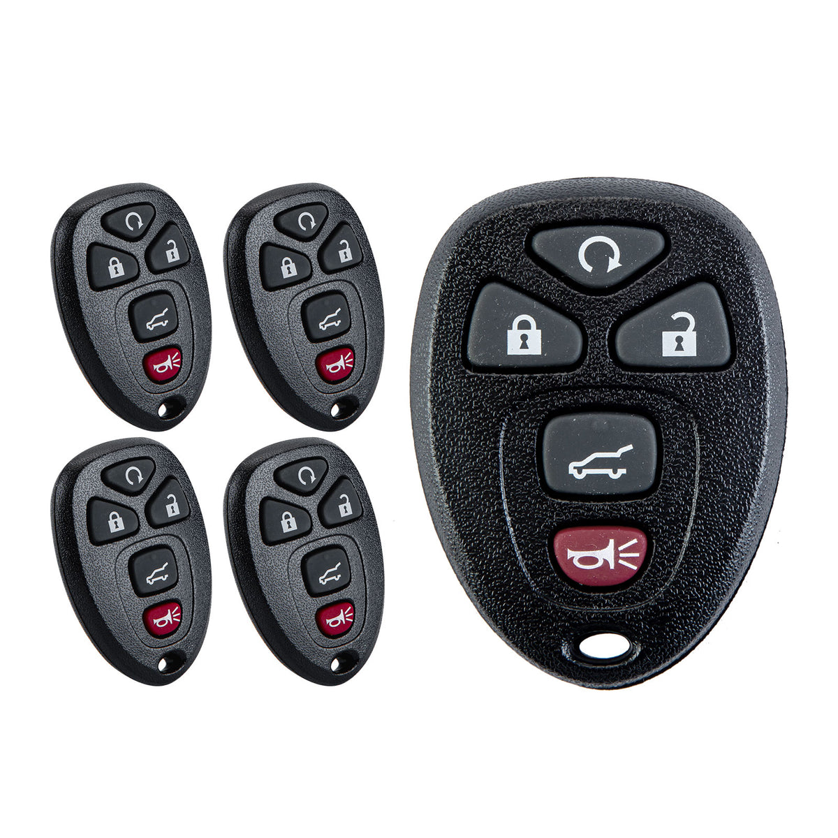 Keyless Entry Remote Control Car Key Fob Replacement for 2007 -2009 Pontiac Torrent 2006 - 2009 Equinox 2008 - 2010 Saturn Vue OUC60270 OUC60221 Wholesale KR-C5RL