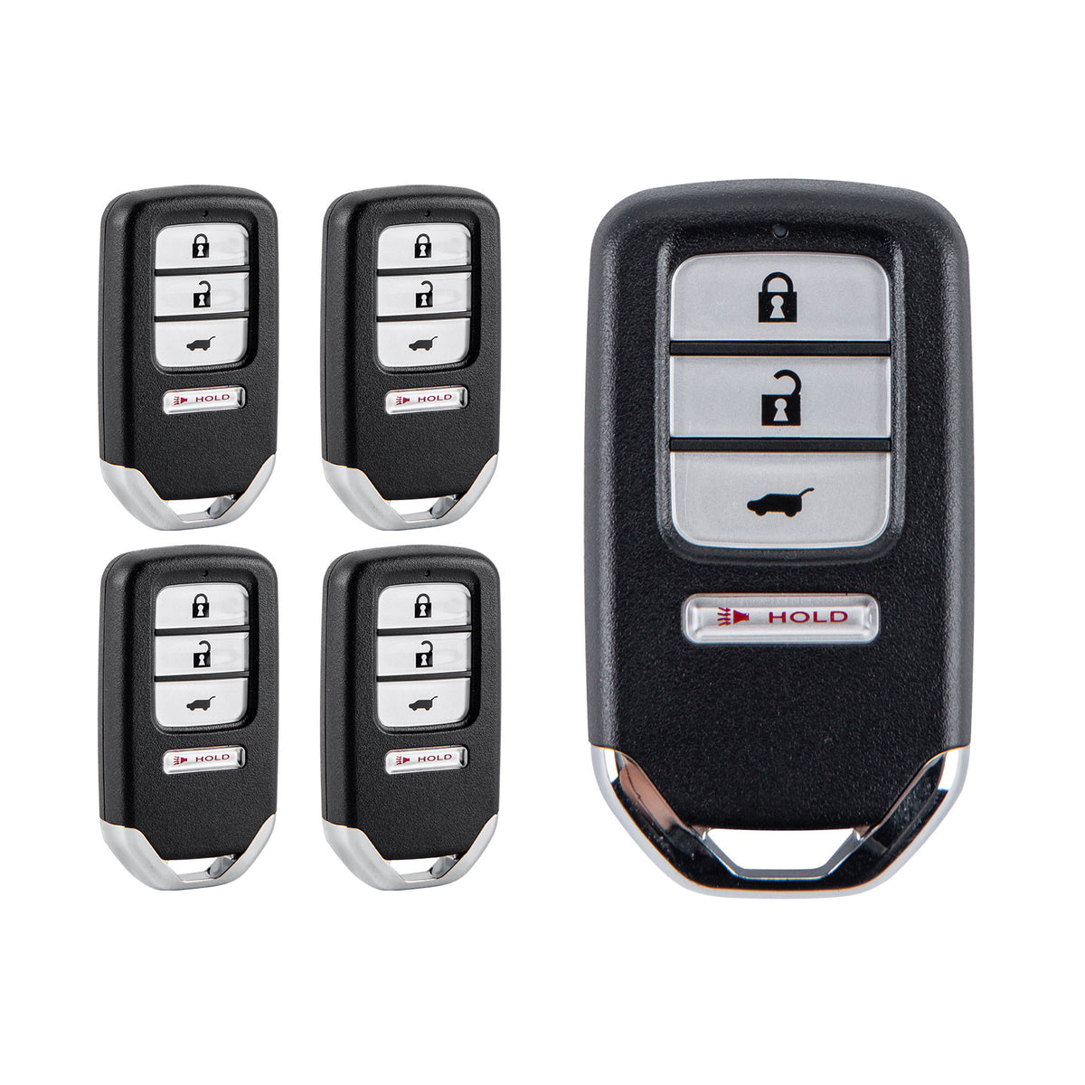 FOR 2016-2020 Honda HR-V Smart Car Key Fob 4 BUTTON Hatch FCC ID: KR5V1X Wholesale KR-H4RD