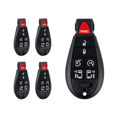 7 Buttons Car Key Fob Compatible for 2008-2014 Grand Caravan Car Keyless Entry Remote Control Replacement for IYZ-C01C or M3N5WY783X Wholesale KR-D7RA