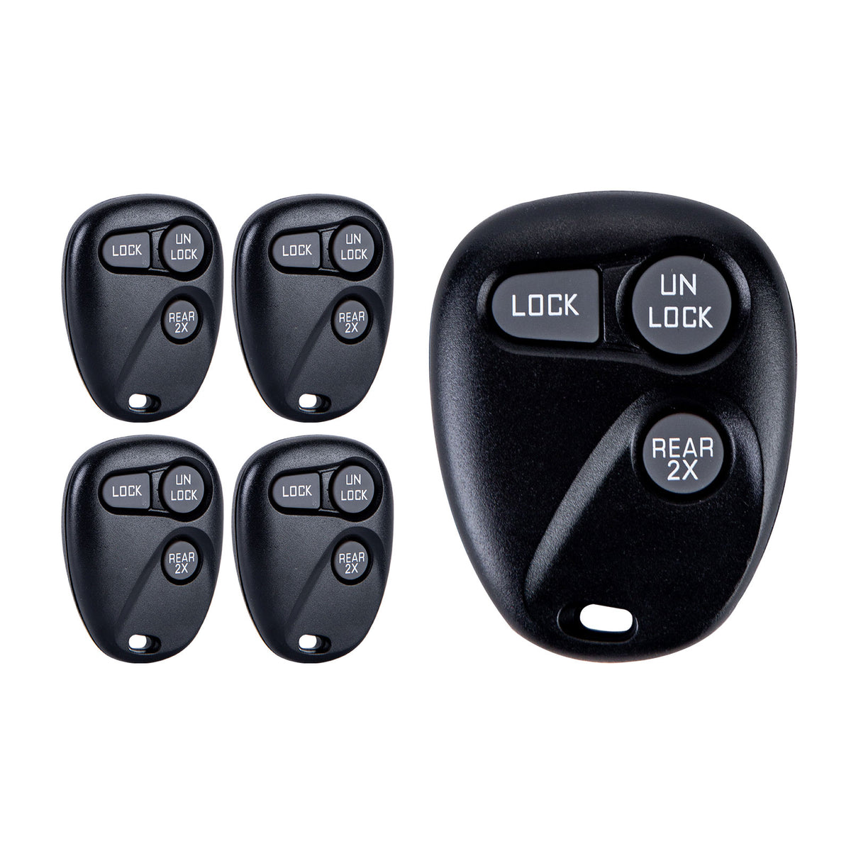 Keyless Replacement Key Fob Car Remote Compatible with 1997-1999 Yukon XL 1997 Sonoma S-10 Jimmy ABO1502T 16245100-29 Wholesale KR-C3RG