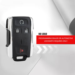 Keyless Entry Remote Control Car Key Fob for 2014 - 2017 Chevy Silverado 1500 GMC Sierra M3N-32337100  KR-C4RG-10