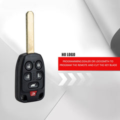 6 Button Key Keyless Entry Remote Fit for Honda Compatible with 2011 - 2014 Odyssey N5F-A04TAA KR-H6RB-10