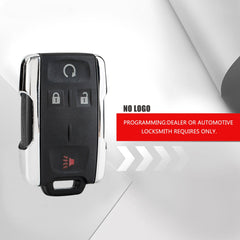 Keyless Entry Remote Control Car Key Fob for 2014 - 2017 Chevy Silverado 1500 GMC Sierra M3N-32337100  KR-C4RG-05