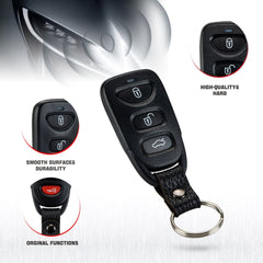 4 Buttons Keyless Entry Remote Car Key Fob for Kia Compatible with 2010 2011 2012 2013 2014 Forte PINHA-T008 KR-K4RD