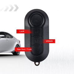 3-Button Keyless Entry Remote Lock Flip Key Fob for 2012-2016 Fiat 500L Panda 2015-2019 Ram ProMaster 1500 2500 3500 City KR-G3SE