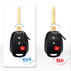 3 Button Car Key Fob Keyless Control Entry Remote HYQ12BDM Replacement with H Chip Compatible with 2014-2016 Toyota Prius Prius C V Wholesale KR-T3SC-10