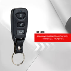 4 Buttons Car Key Fob Keyless Control Entry Remote for 2013- 2017 Hyundai Elantra GT 2011-2014 Accent TQ8RKE-3F03 KR-K4RH-05