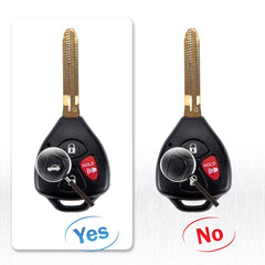 Car Key Fob Keyless Entry Remote Control Replacement for Selected Toyota Corolla Car Models Fits for FCC ID:GQ4-29T G Chip KR-T4SD-05