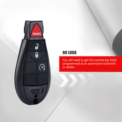 Keyless Entry Remote Start Control for 2013 2014 2015 2016 2017 Dodge RAM 1500 2500 3500 Keyless Entry Remote FCC ID: GQ4-53T KR-D4RE