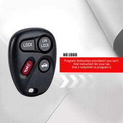 Car Key Fob Keyless Entry Remote fits for 2000-2001 Astro 1998-2001 Blazer Bravada KOBUT1BT 15732805 Wholesale KR-C4RM-05